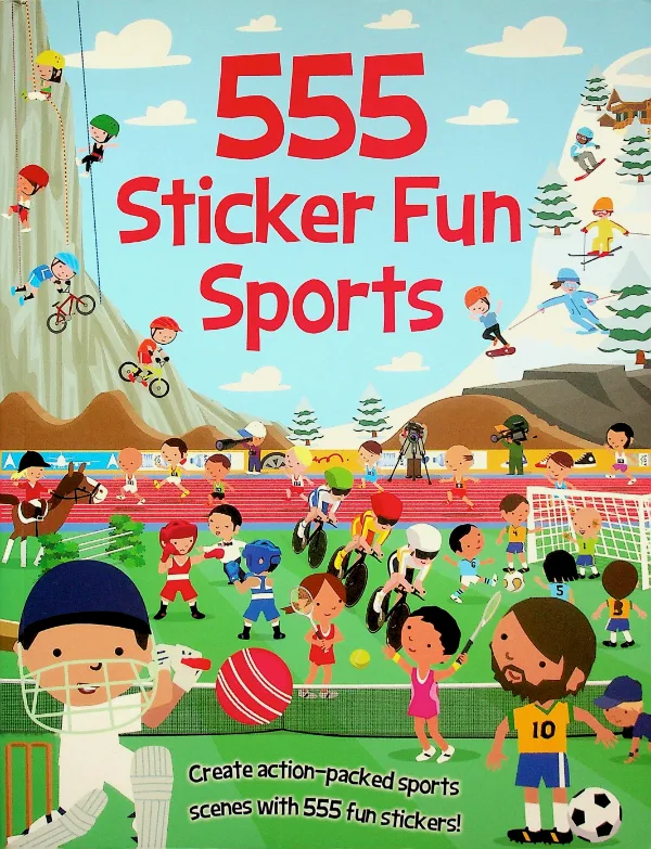 555 Sticker Fun: Sports
