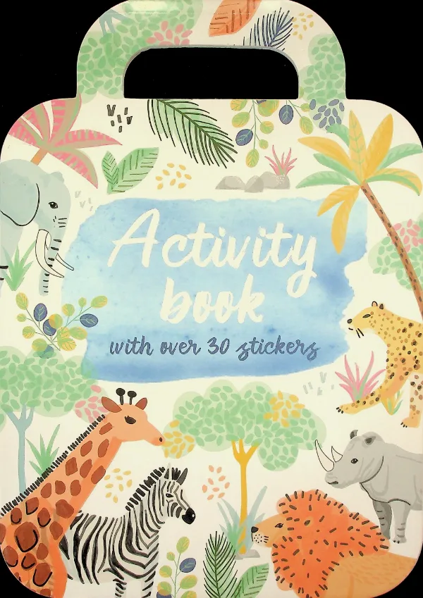 Grasslands Activity Book, coperta față