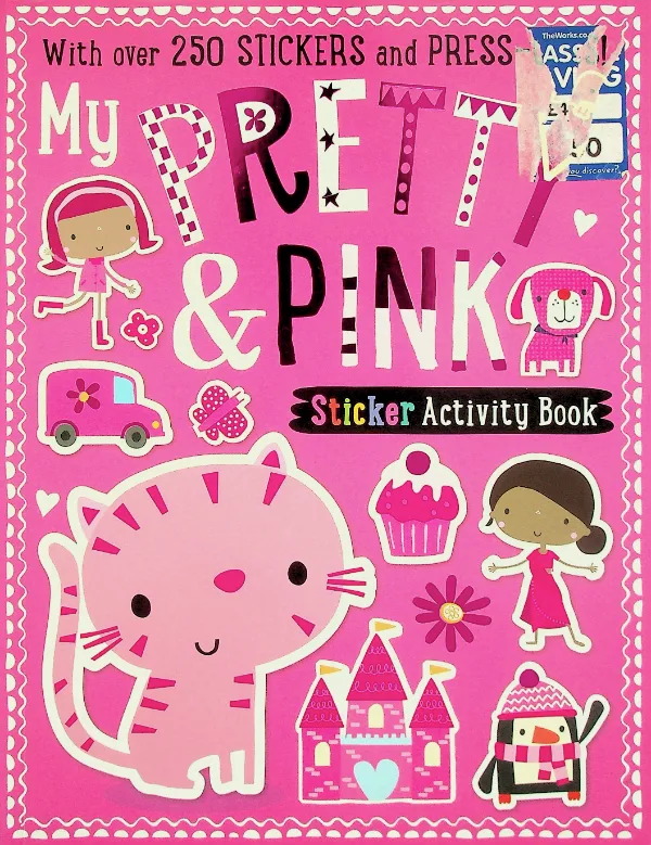 My Pretty & Pink Sticker Activity Book