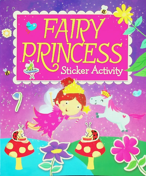 Fairy Princess Sticker Activity, coperta față