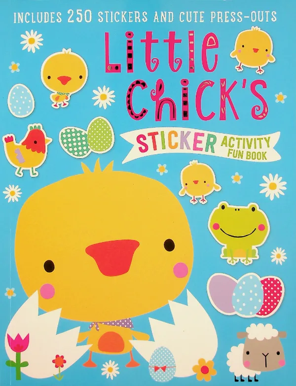 Little Chick's Sticker Activity Fun Book, coperta față