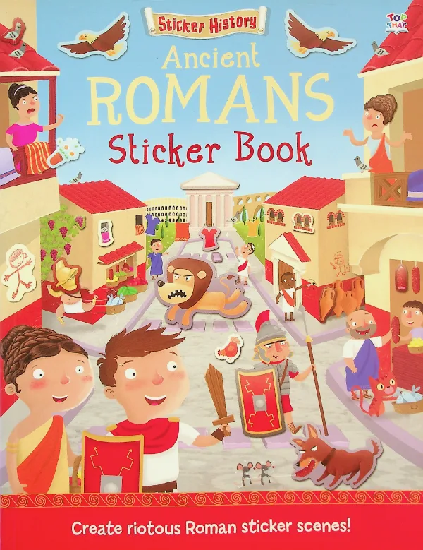 Ancient Romans Sticker Book